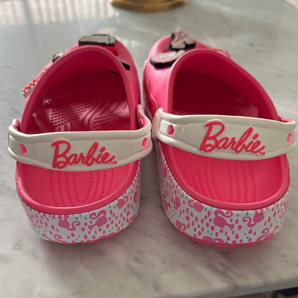 Barbie Pink Crocs with Fun Charms - Picture 4 of 5